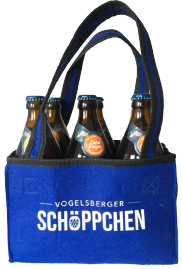 Unser Vogelsberger Schöppchen erhältlich in der 0,33 l Flasche